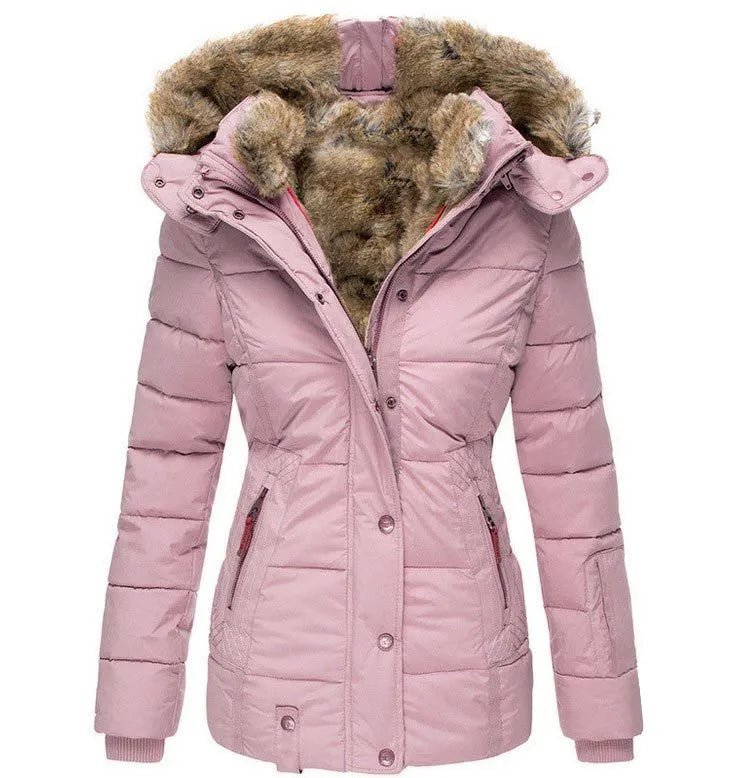 Laura | Zimowa parka z sztucznym futrem