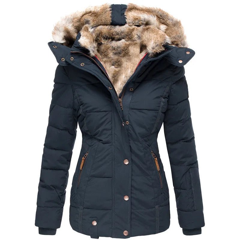Laura | Zimowa parka z sztucznym futrem