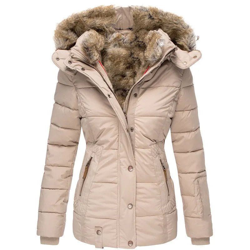 Laura | Zimowa parka z sztucznym futrem