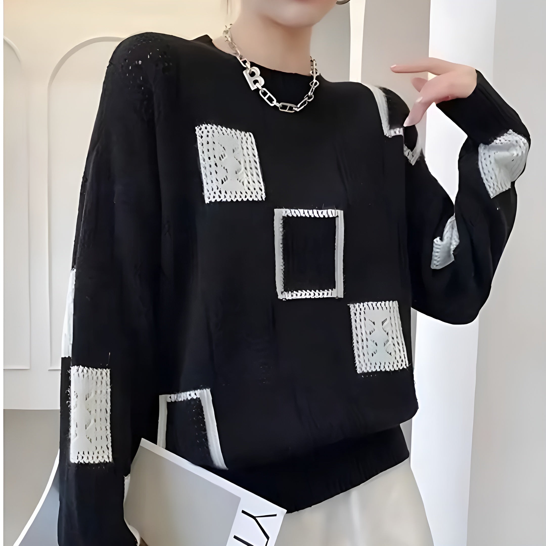Alida | Sweter dziany