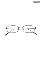 Eleganckie kwadratowe okulary metalowe CL426