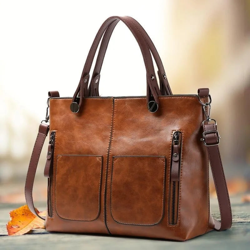 Torba na ramię Britney z skóry – Elegancka i Ponadczasowa