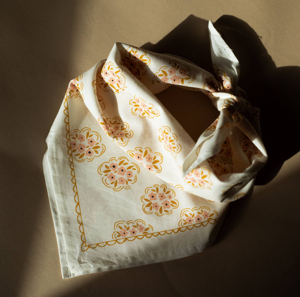 Chustki Bandany - Nr 042 Perłowa Bandana