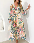Carlotta™ Elegancka Sukienka Kwiatowa