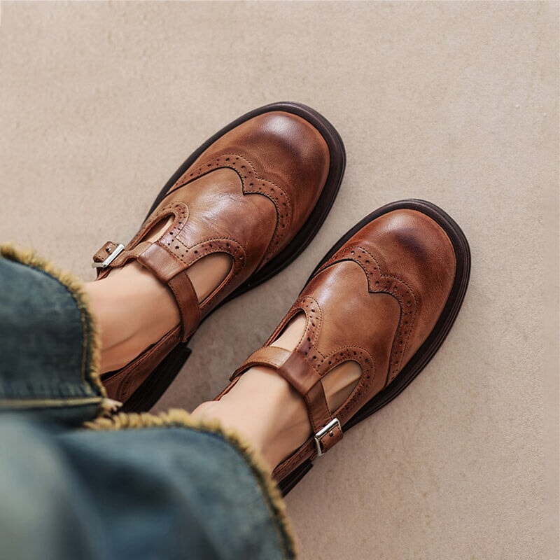 VELDA | ELEGANCKIE MARY JANES Z DEDYKU