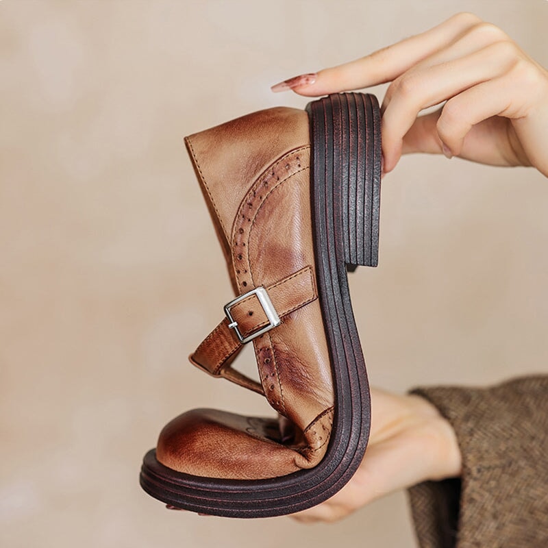 VELDA | ELEGANCKIE MARY JANES Z DEDYKU