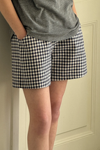 Le Bon Shoppe - City Short / Granatowa Krata
