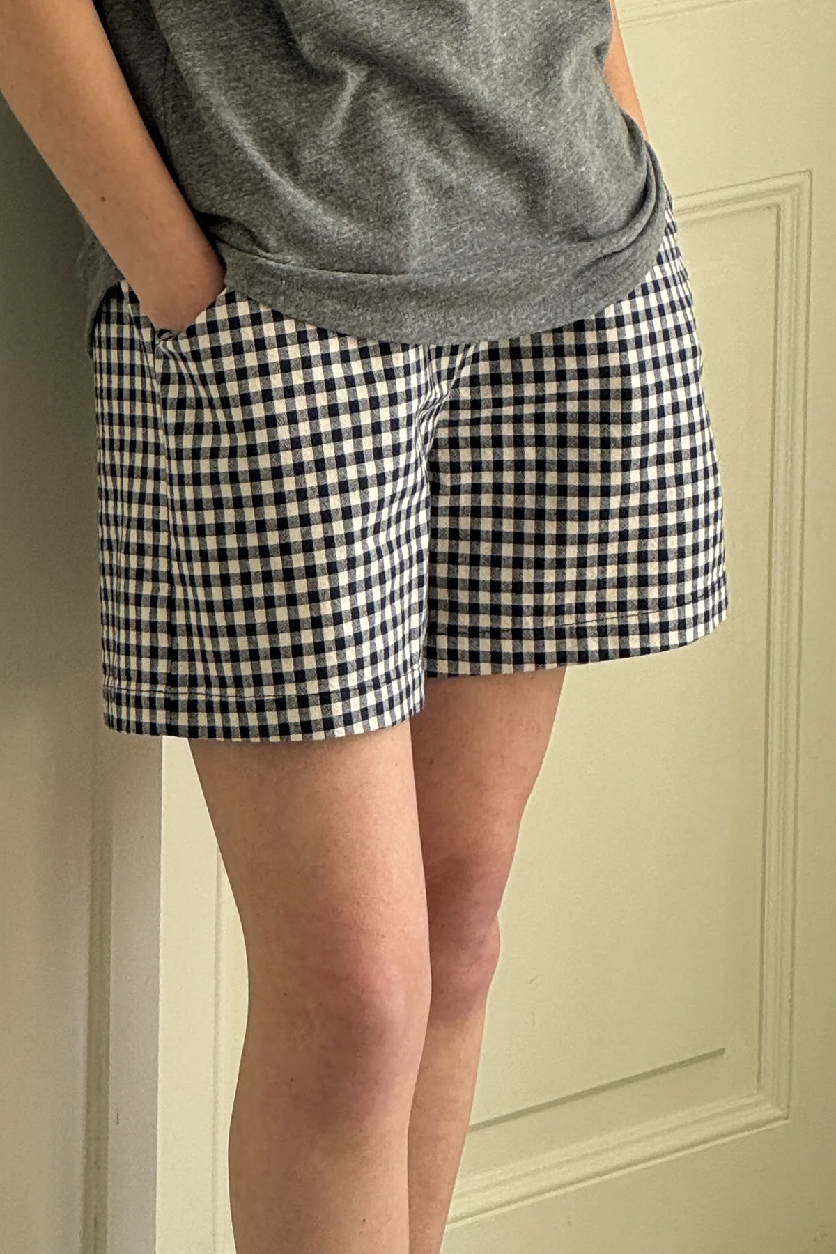 Le Bon Shoppe - City Short / Granatowa Krata