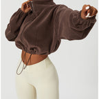 Fuzzy | Casual-Jacke mit Stehkragen