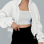 Fuzzy | Casual-Jacke mit Stehkragen